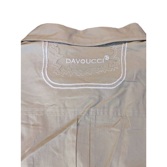 Davoucci vintage designer button down shirt. Size 3X good condition. - Picture 4 of 16
